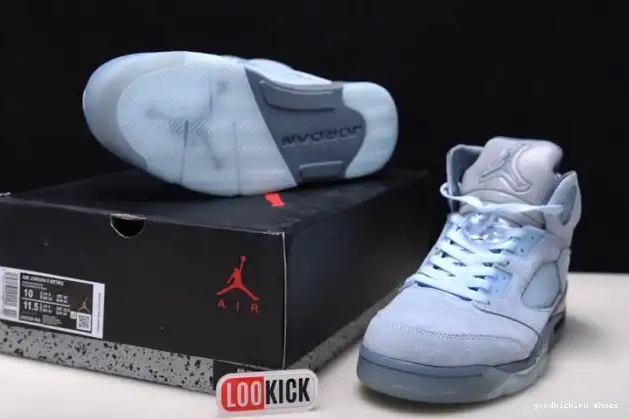 (W) Air DD9336-400 Retro 5 Bluebird Jordan 0612